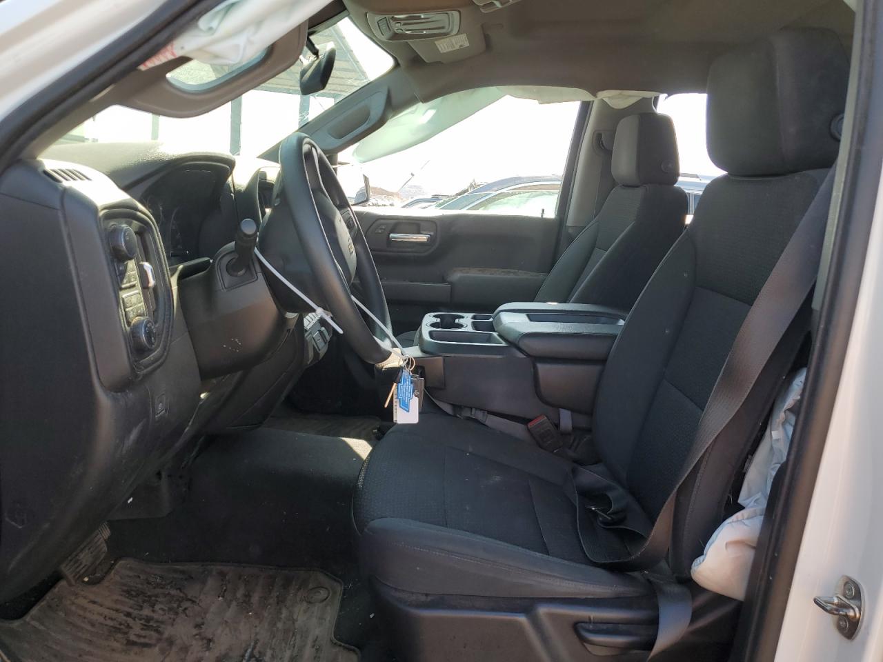 2021 Chevrolet Silverado K1500 Custom VIN: 1GCRYBEK1MZ323738 Lot: 65637424