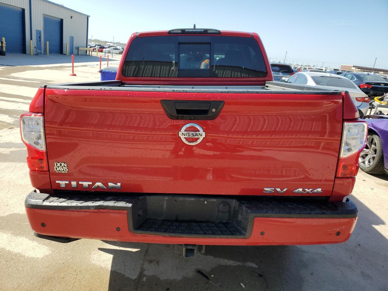 2022 Nissan Titan Sv VIN: 1N6AA1ED3NN105884 Lot: 67683704