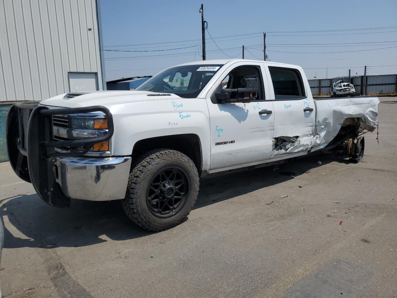 1GC4KYCY5HF230637 2017 Chevrolet Silverado K3500