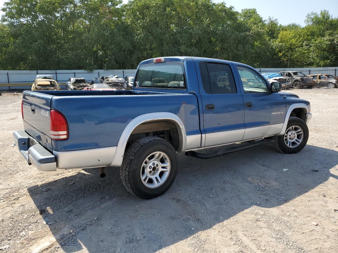 2002 Dodge Dakota Quad Slt VIN: 1B7HG48N52S552705 Lot: 66780874