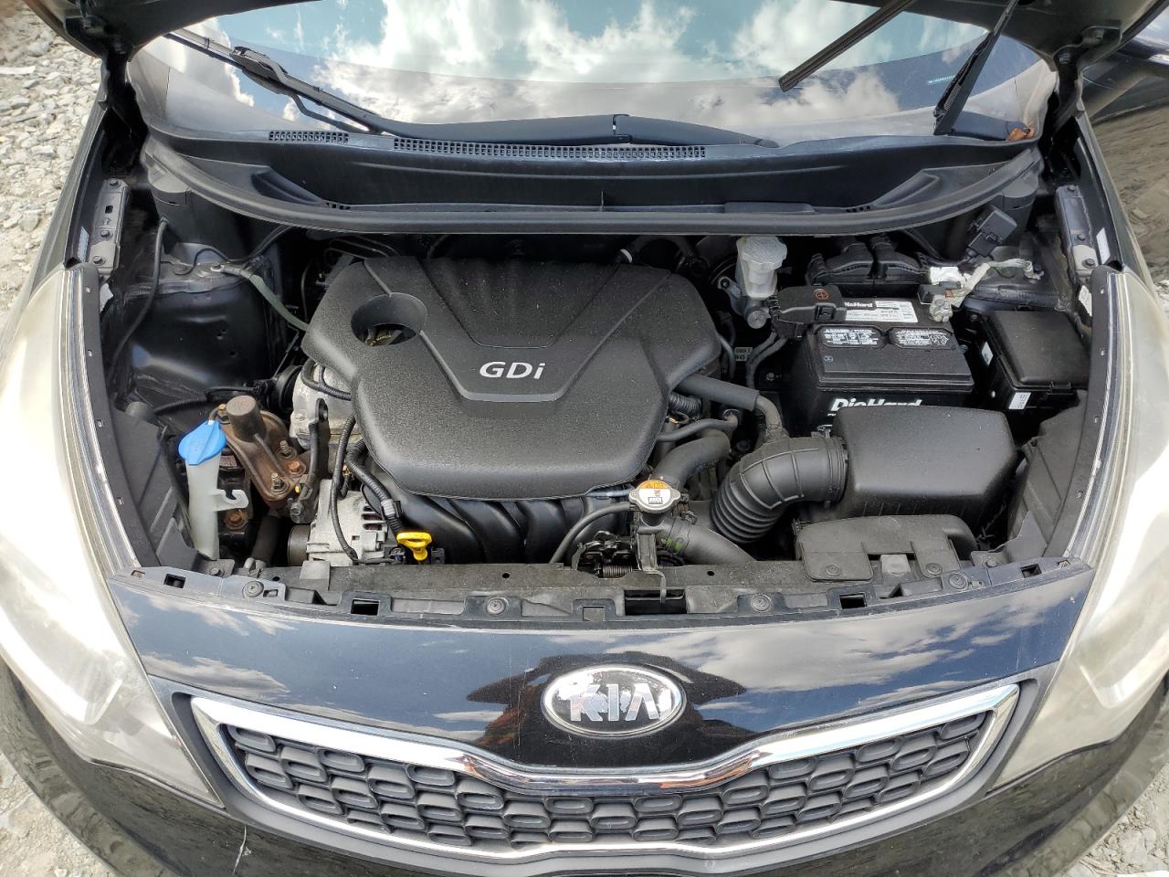 KNADN4A37E6350116 2014 Kia Rio Ex