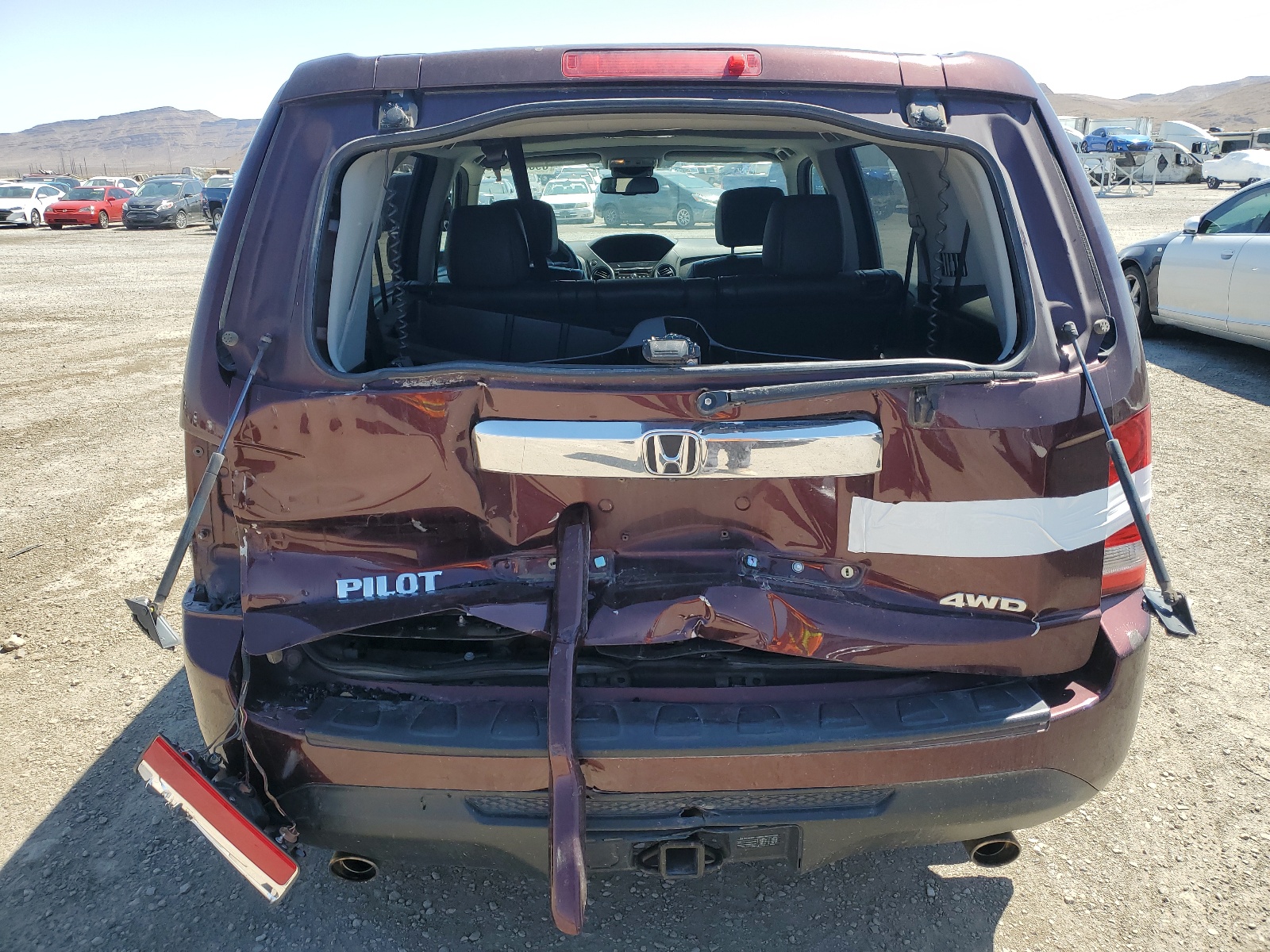 5FNYF4H5XFB010070 2015 Honda Pilot Exl