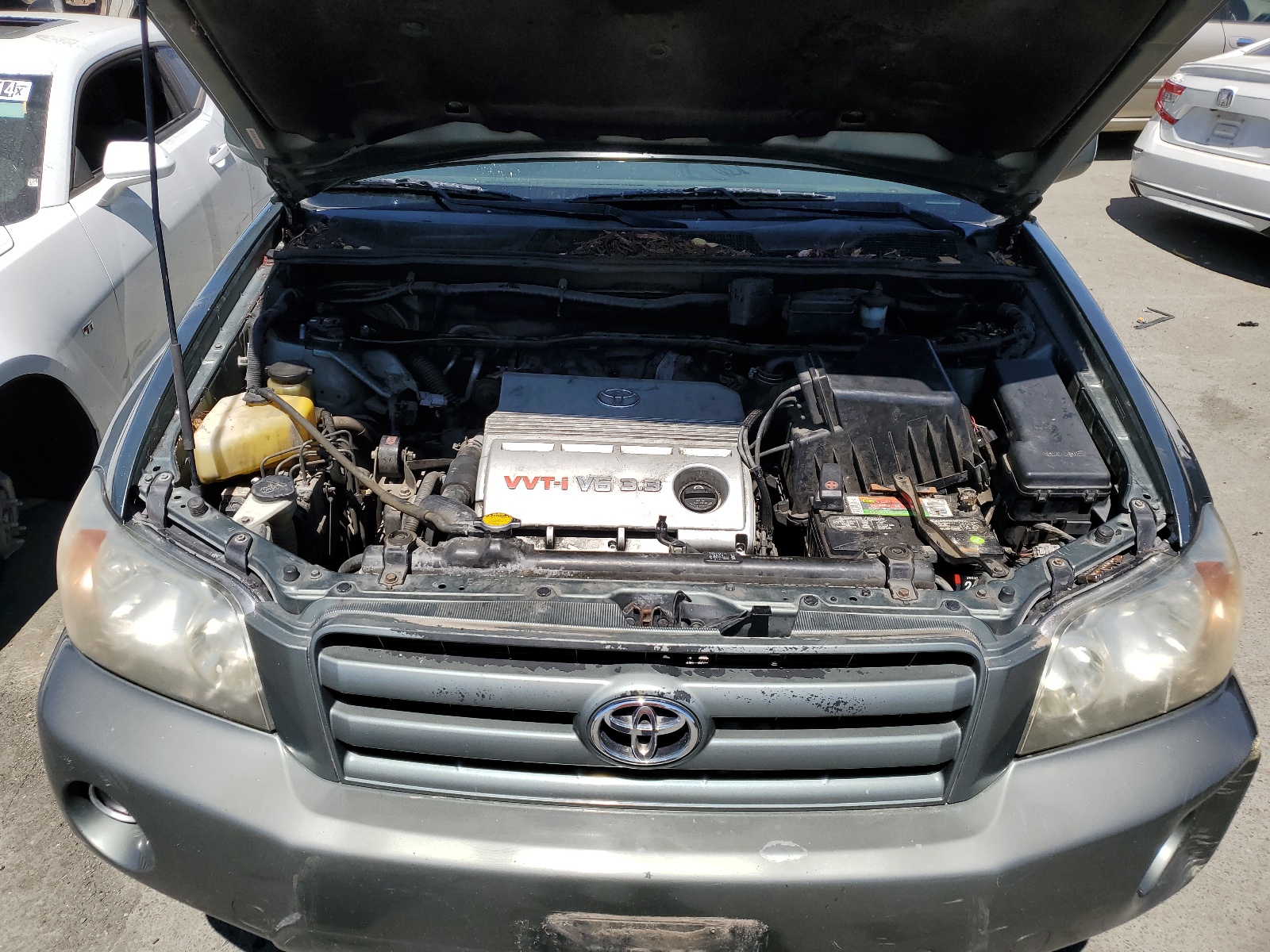 JTEDP21A740038164 2004 Toyota Highlander Base