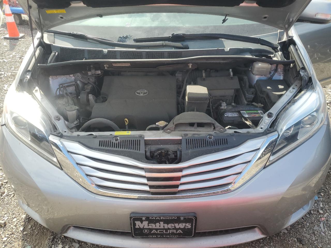 2016 Toyota Sienna Xle VIN: 5TDYK3DC1GS695244 Lot: 66297214