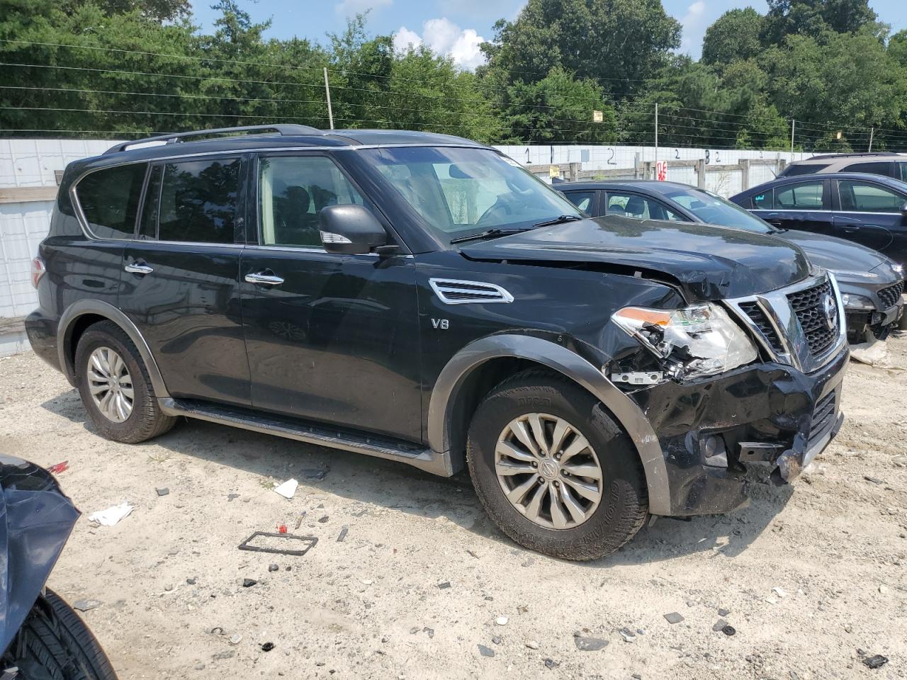 2017 Nissan Armada Sv VIN: JN8AY2NCXH9506488 Lot: 65567774