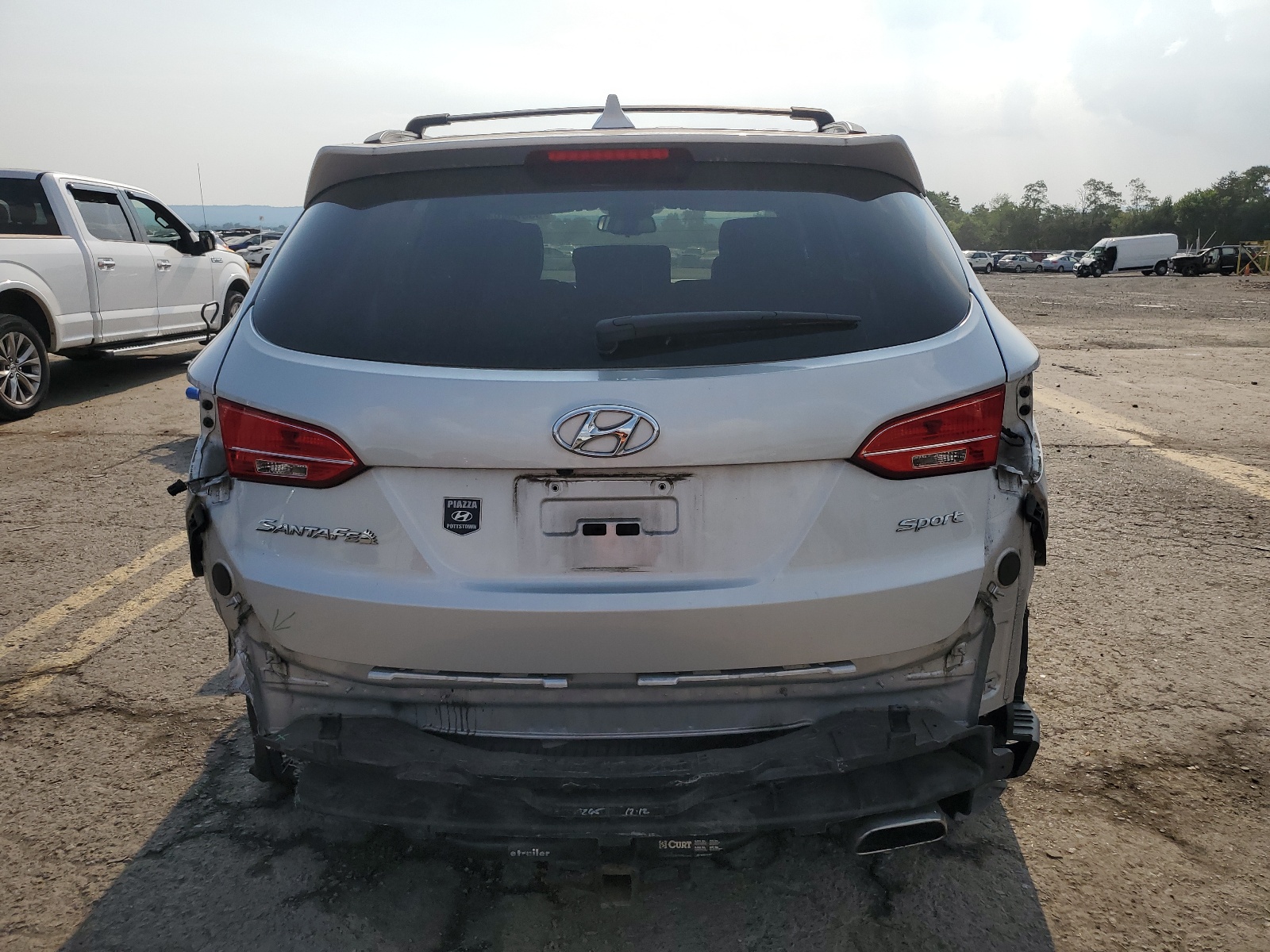 5XYZU3LB8EG157058 2014 Hyundai Santa Fe Sport