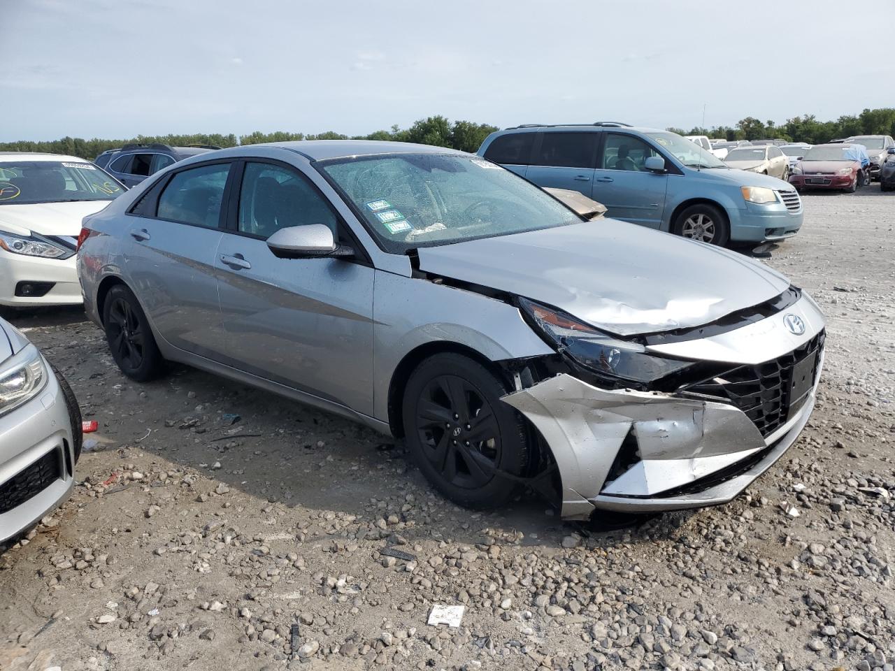 2021 Hyundai Elantra Sel VIN: 5NPLS4AG1MH012757 Lot: 69195084