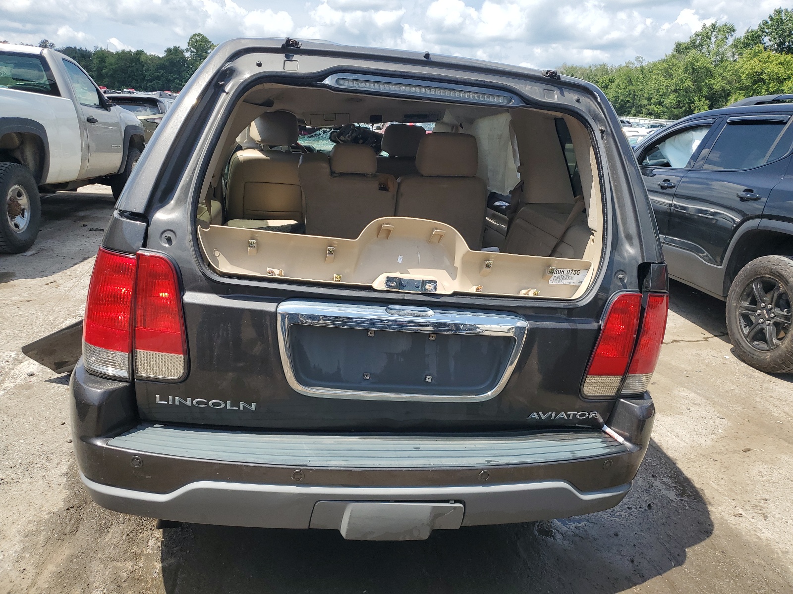 5LMEU88HX5ZJ13582 2005 Lincoln Aviator