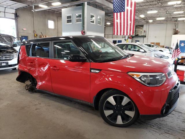  KIA SOUL 2016 Czerwony