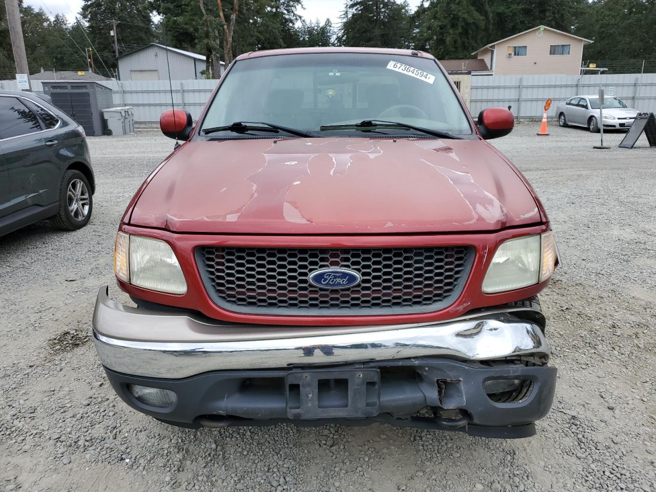 2001 Ford F150 Supercrew VIN: 1FTRW08L21KA09261 Lot: 67689054