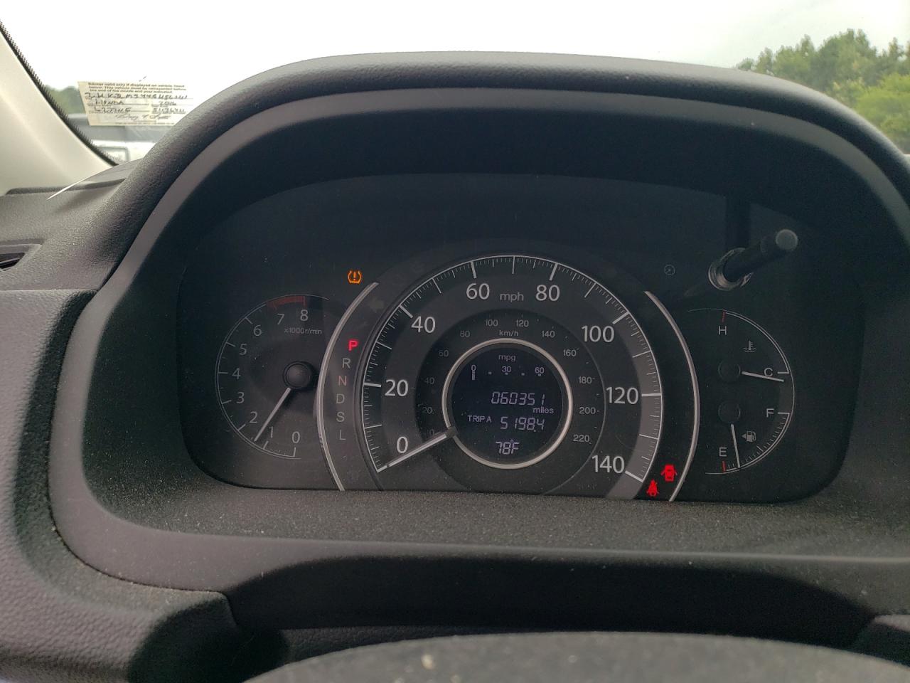 2016 Honda Cr-V Se VIN: 2HKRM3H44GH561111 Lot: 66154094