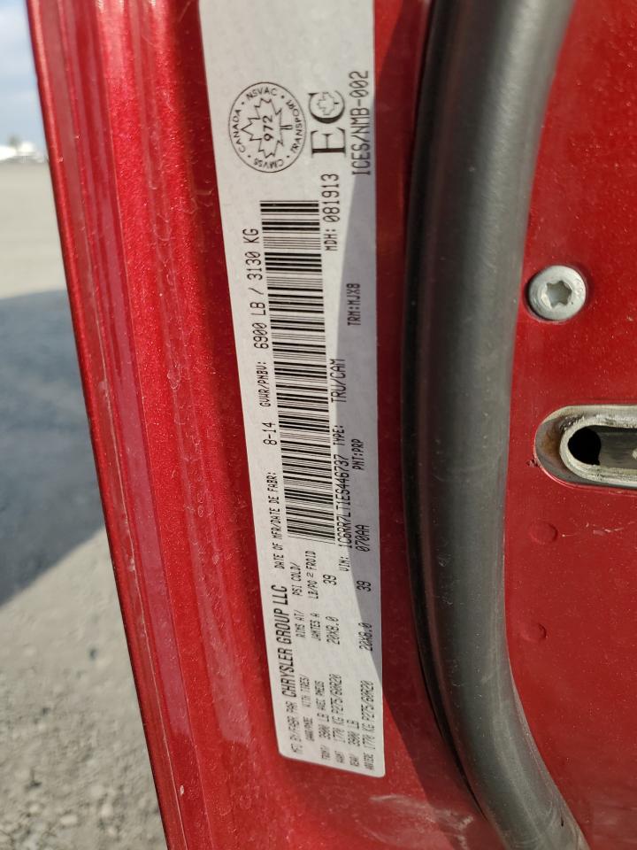 2014 Ram 1500 Slt VIN: 1C6RR7LT1ES446737 Lot: 68357364