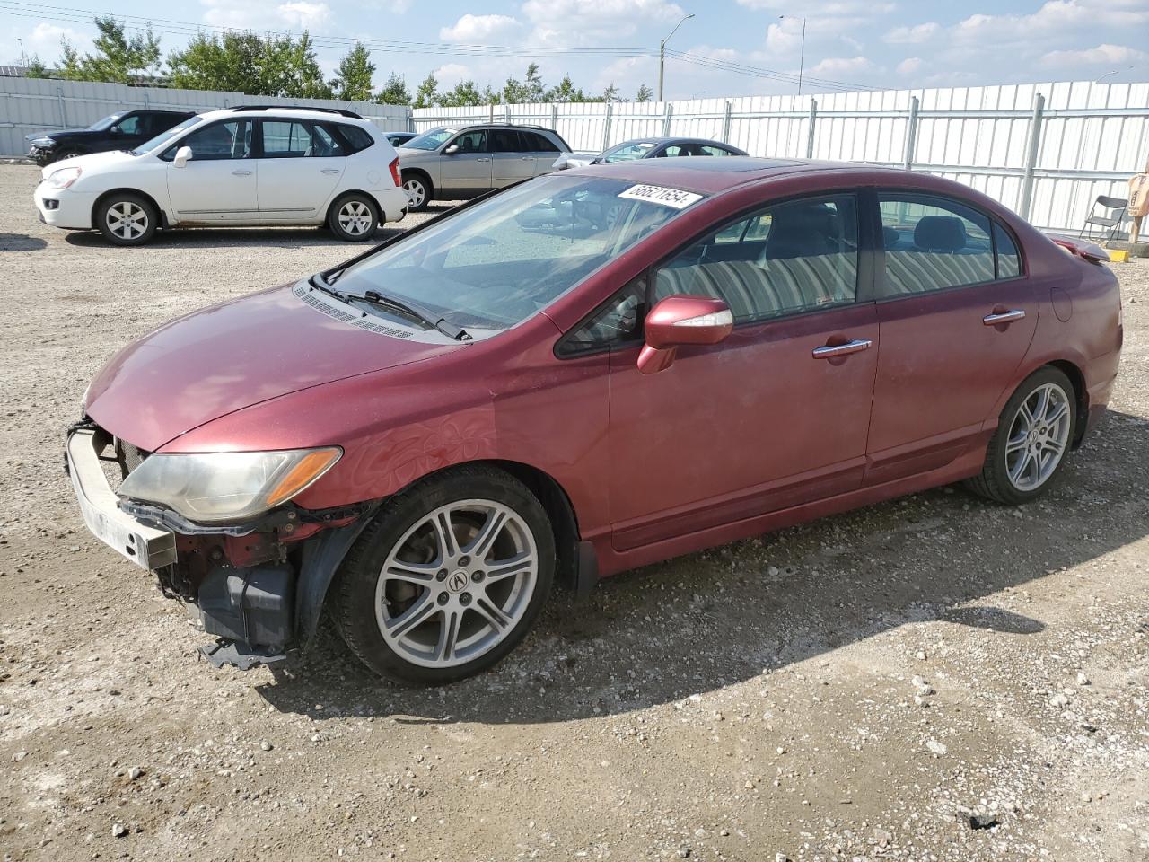 2009 Acura Csx VIN: 2HHFD56599H200413 Lot: 66621654