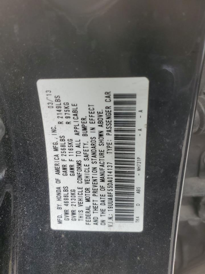 2013 Acura Tl Tech VIN: 19UUA8F55DA014137 Lot: 68622294