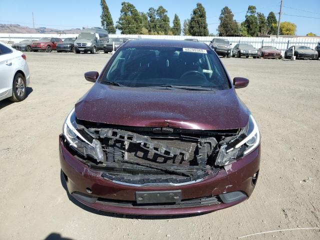  KIA FORTE 2018 Burgundy