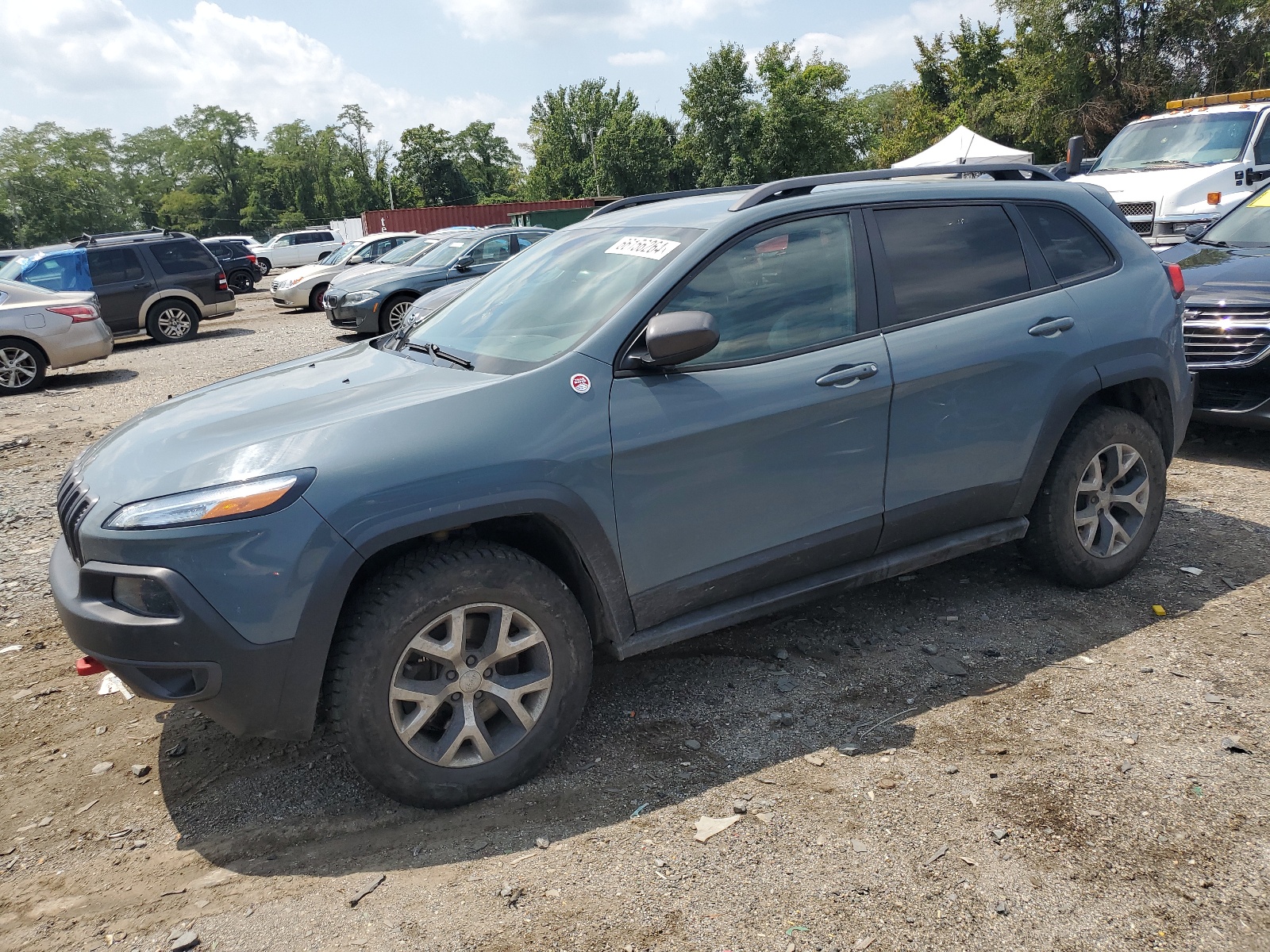 2014 Jeep Cherokee Trailhawk vin: 1C4PJMBS6EW191333