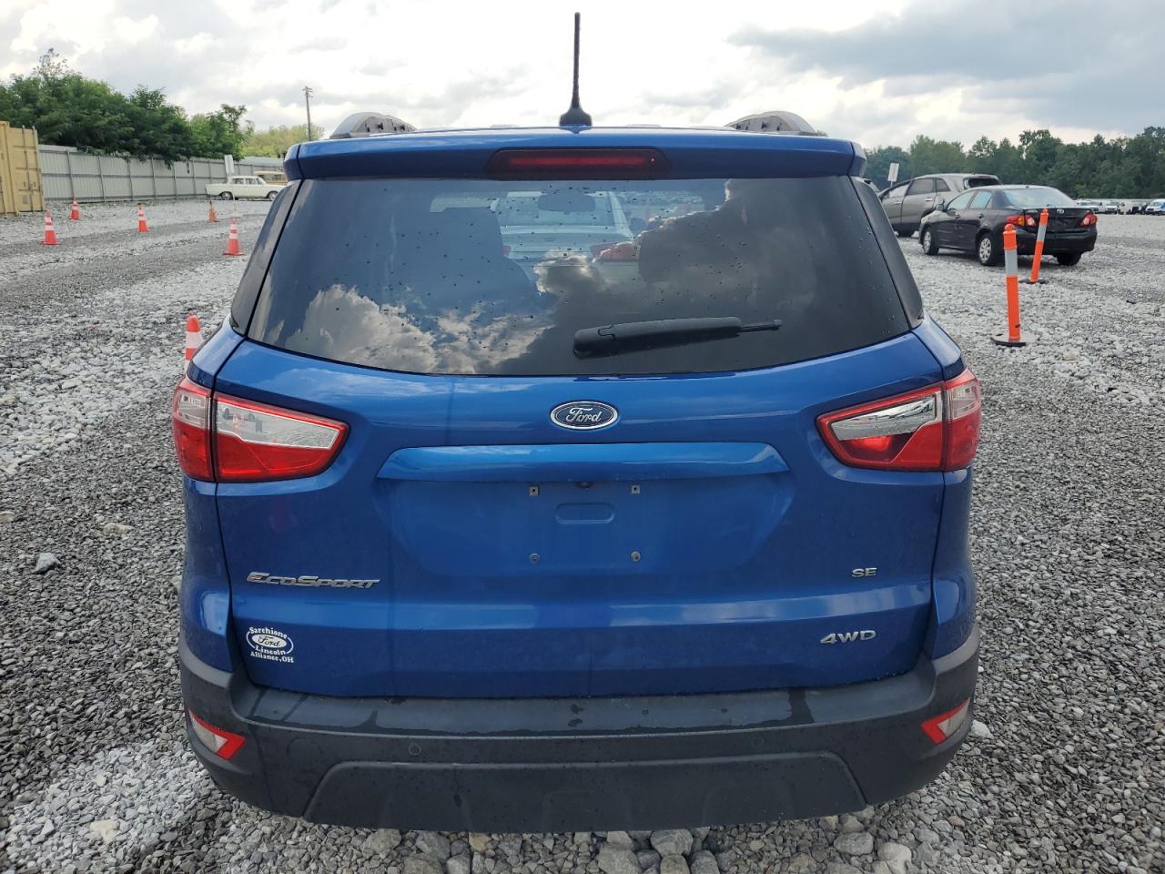 2018 Ford Ecosport Se VIN: MAJ6P1UL2JC160516 Lot: 65902194