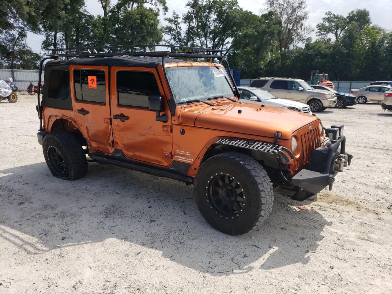 2011 Jeep Wrangler Unlimited Sport VIN: 1J4BA3H15BL577395 Lot: 64645574