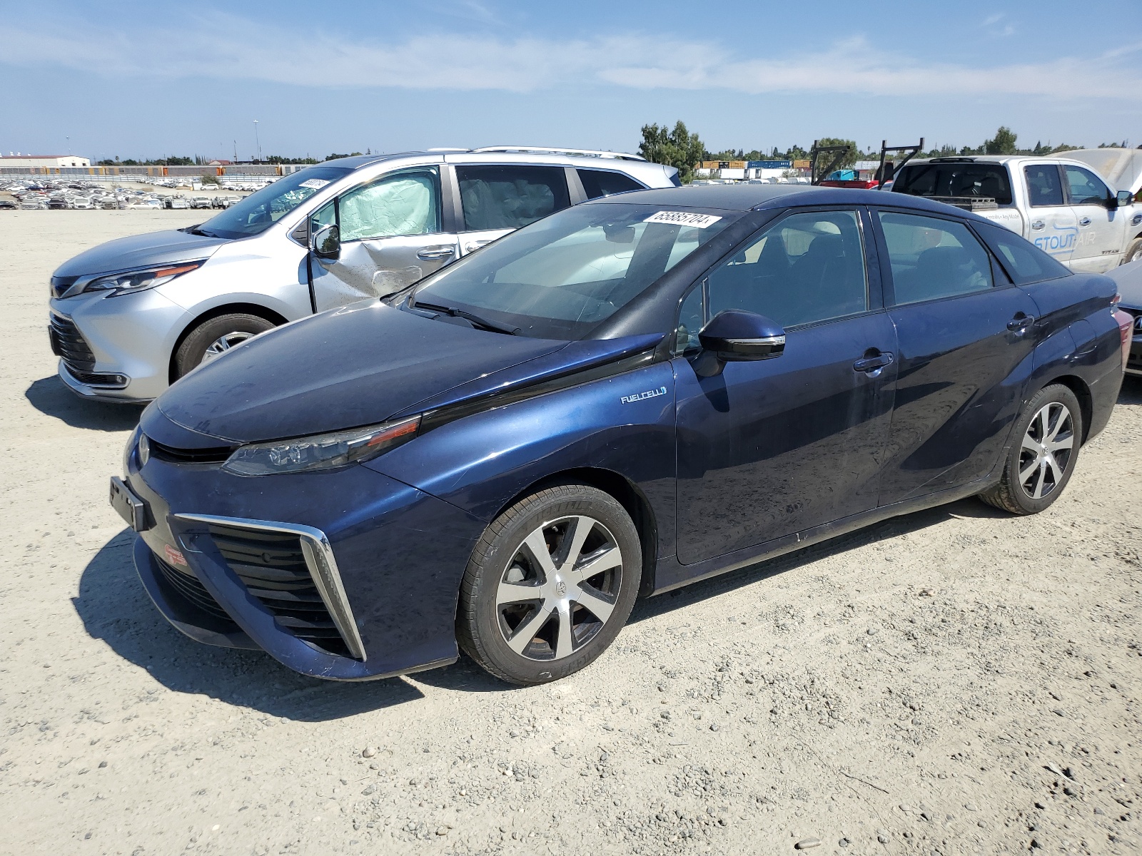 2017 Toyota Mirai vin: JTDBVRBD4HA001334