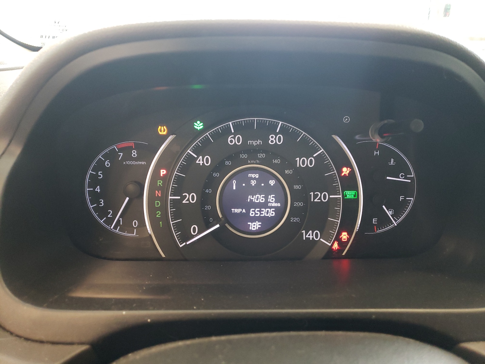 5J6RM4H71EL119289 2014 Honda Cr-V Exl