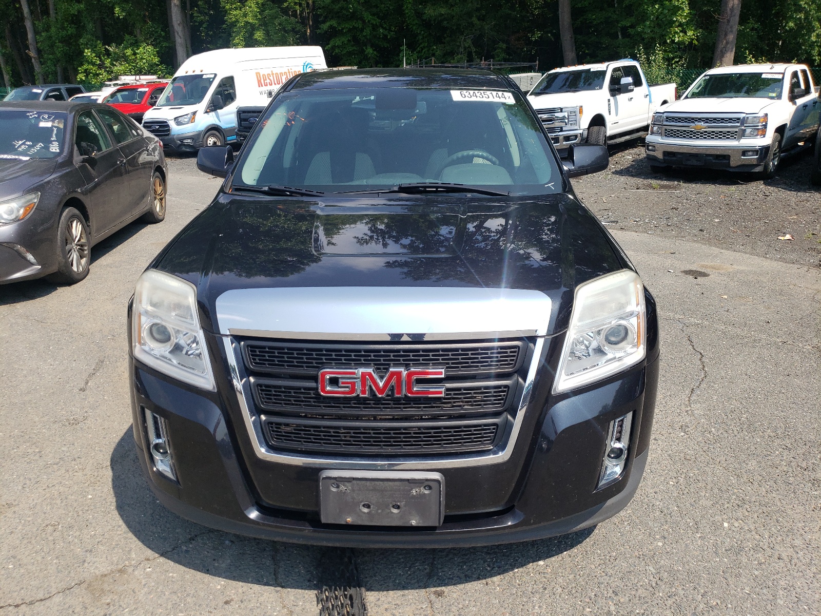 2012 GMC Terrain Sle vin: 2GKALMEK2C6372081