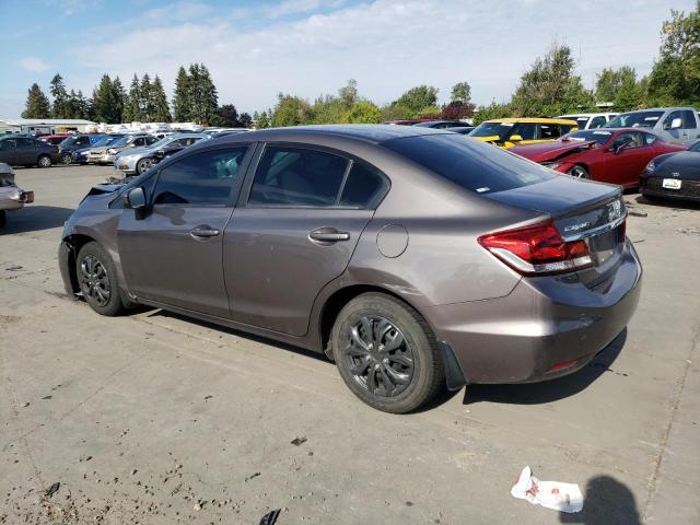  HONDA CIVIC 2014 Gray