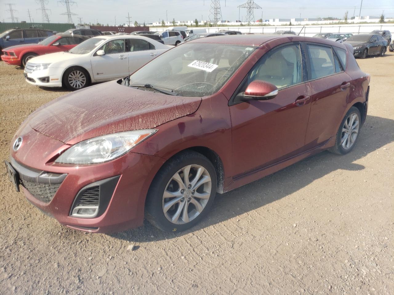 2010 Mazda 3 S VIN: JM1BL1H55A1188855 Lot: 67920344