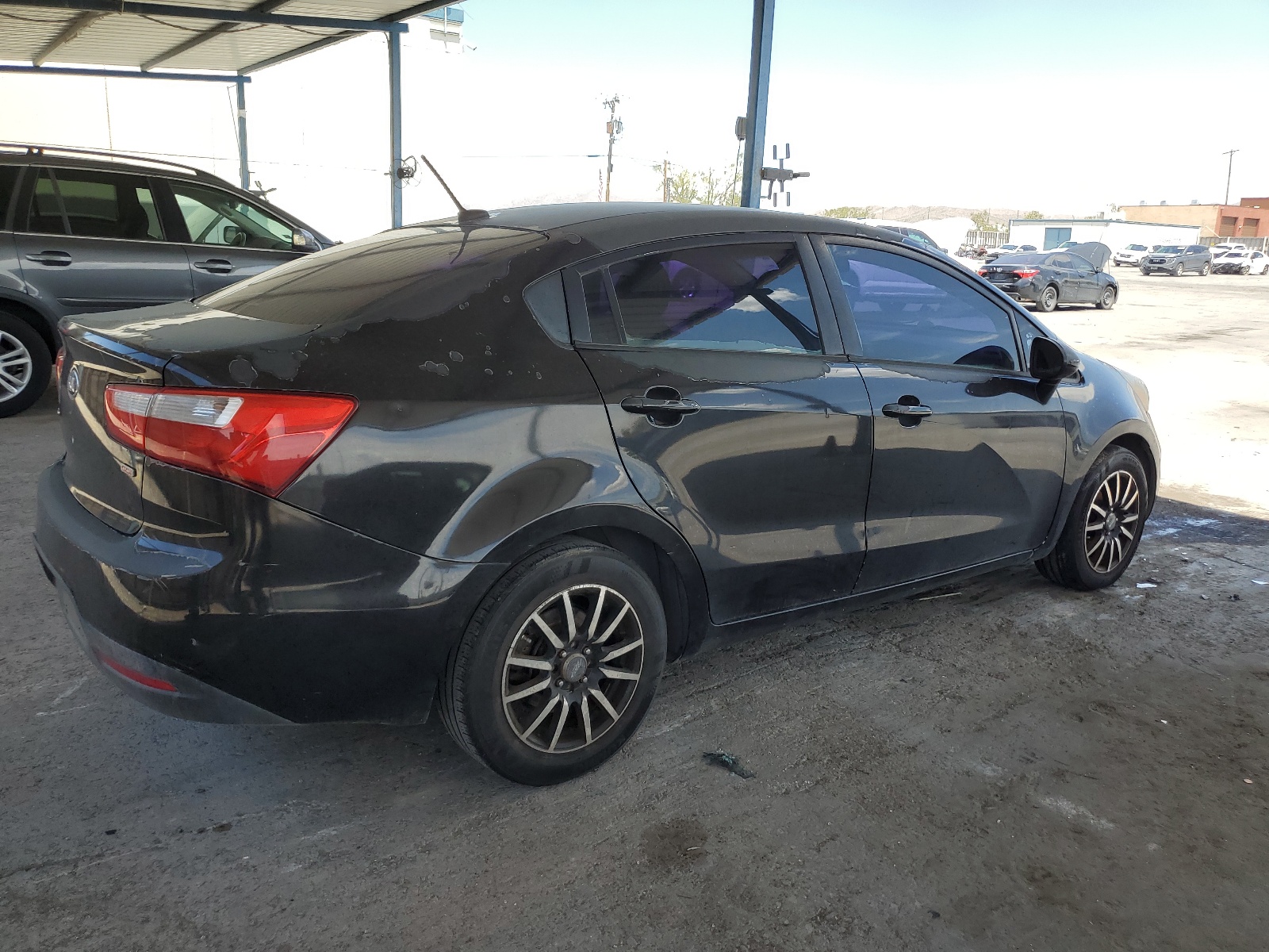 2013 Kia Rio Lx vin: KNADM4A32D6172911