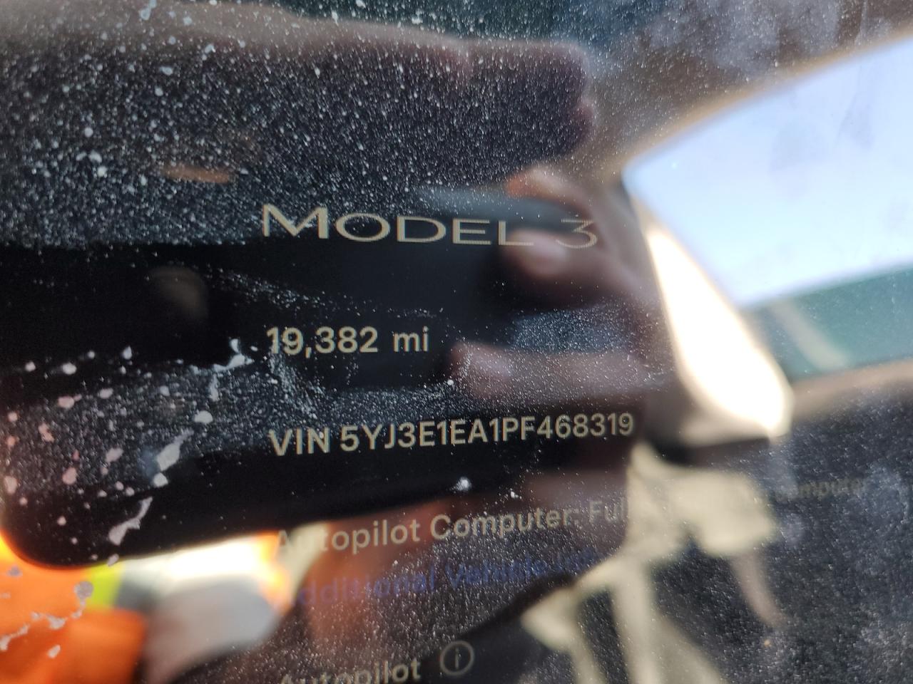 5YJ3E1EA1PF468319 2023 Tesla Model 3