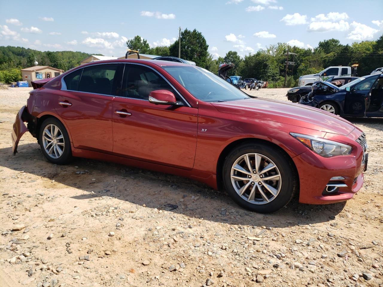 VIN JN1BV7AR9EM696599 2014 INFINITI Q50 no.4