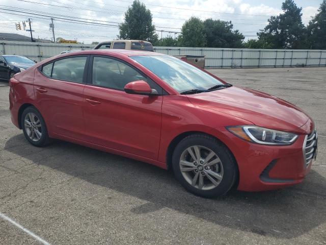  HYUNDAI ELANTRA 2017 Czerwony