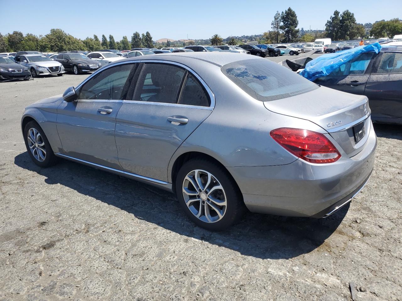 55SWF4KBXFU024667 2015 MERCEDES-BENZ C CLASS - Image 2