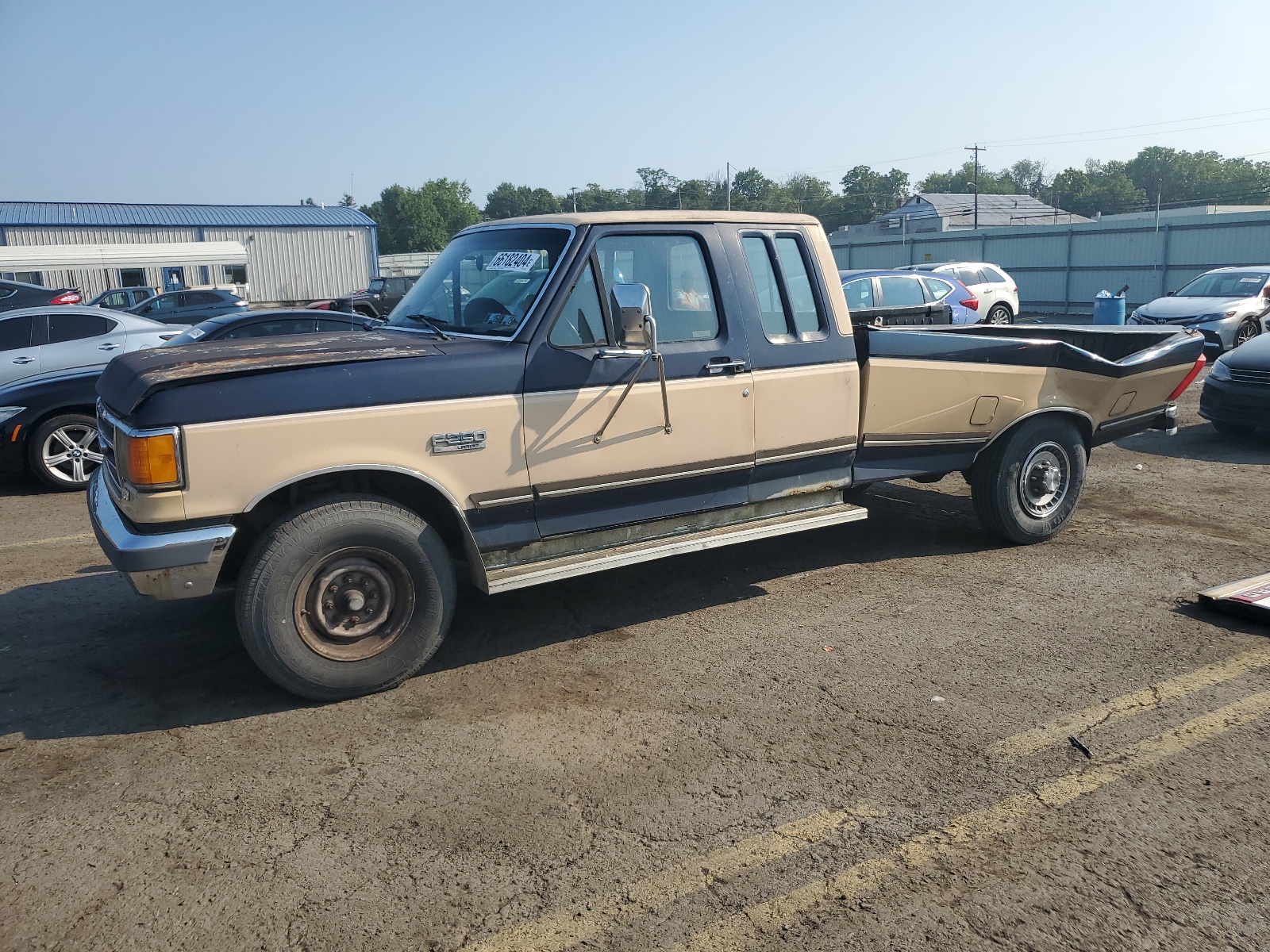 1FTHX25HXLKA00136 1990 Ford F250