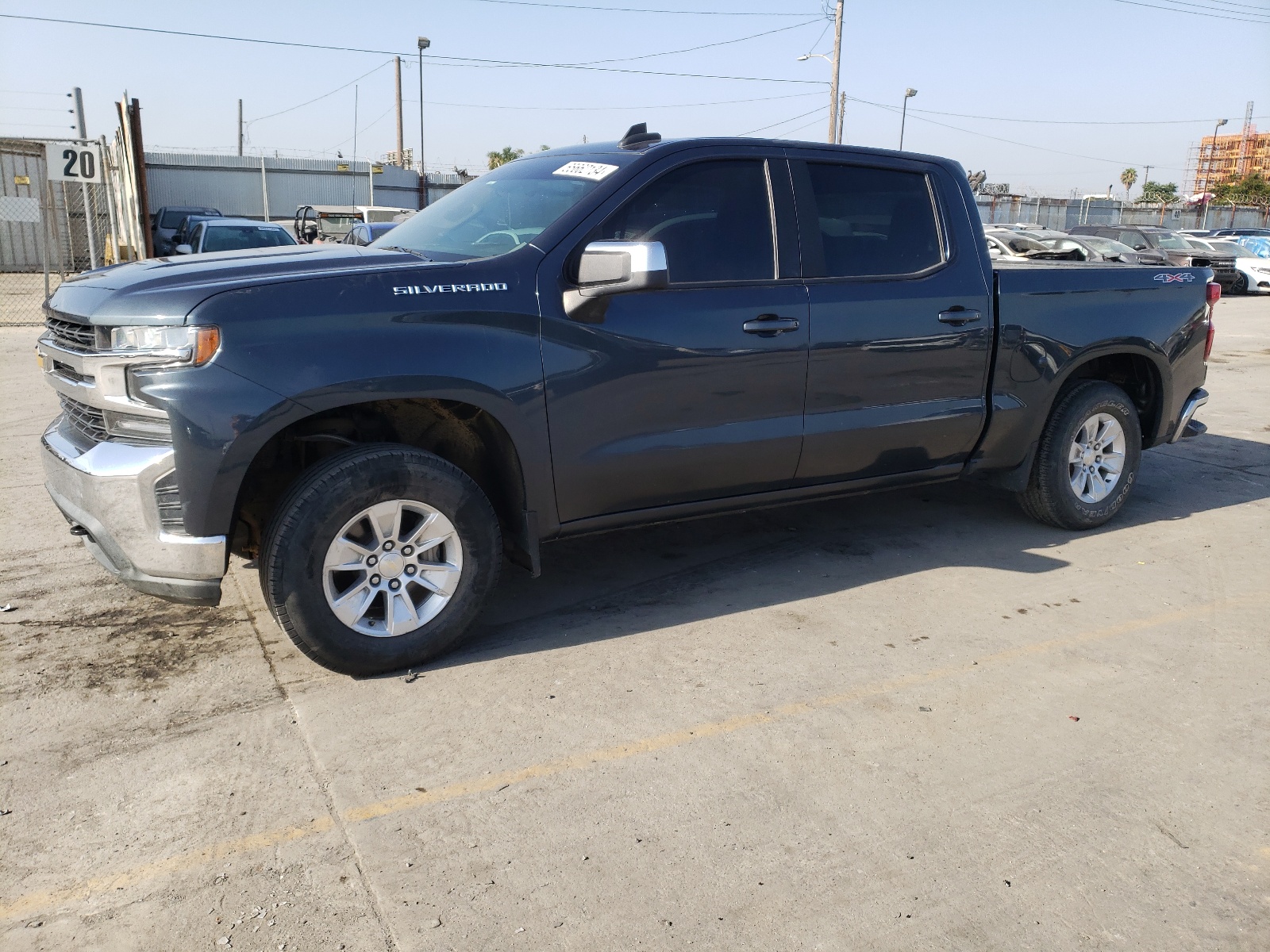 2020 Chevrolet Silverado K1500 Lt vin: 3GCUYDED2LG279805