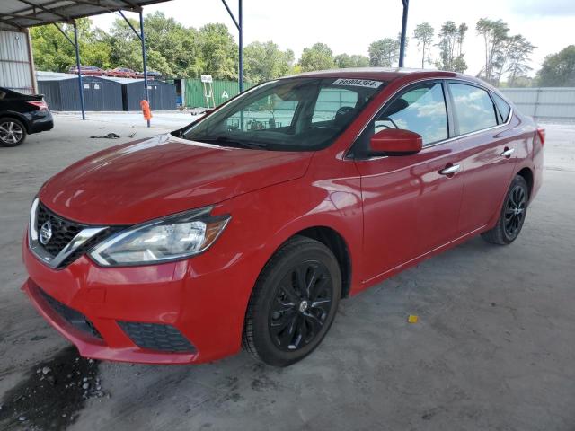  NISSAN SENTRA 2018 Czerwony