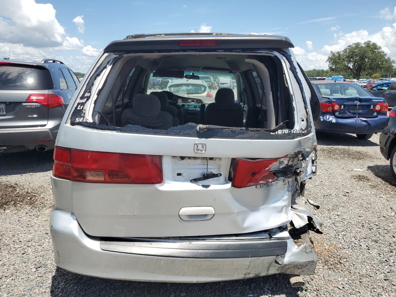 2001 Honda Odyssey Ex VIN: 2HKRL18691H547706 Lot: 65402984