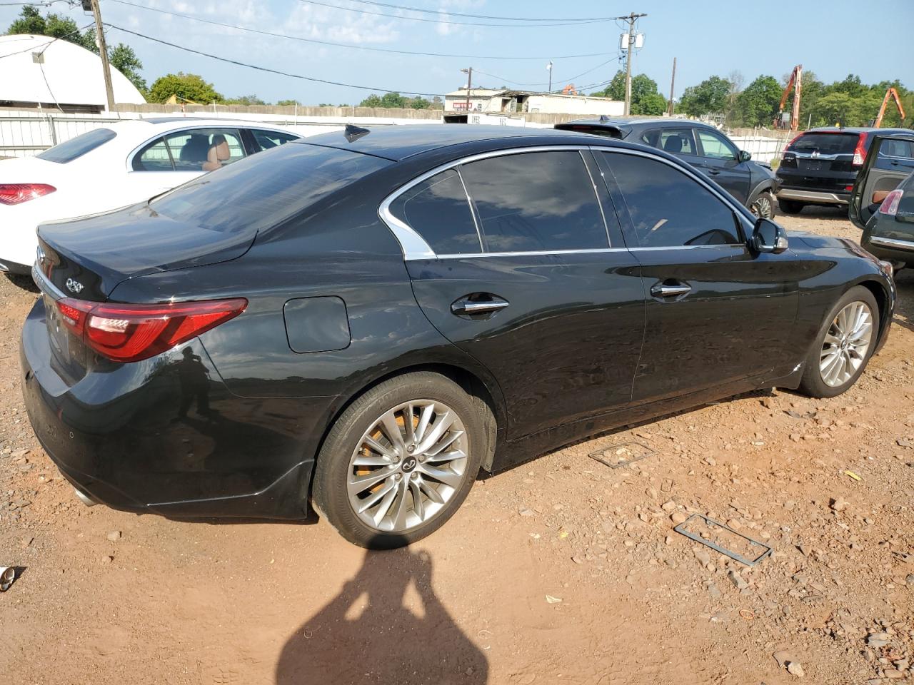 2022 Infiniti Q50 Luxe VIN: JN1EV7BR6NM342180 Lot: 68969114