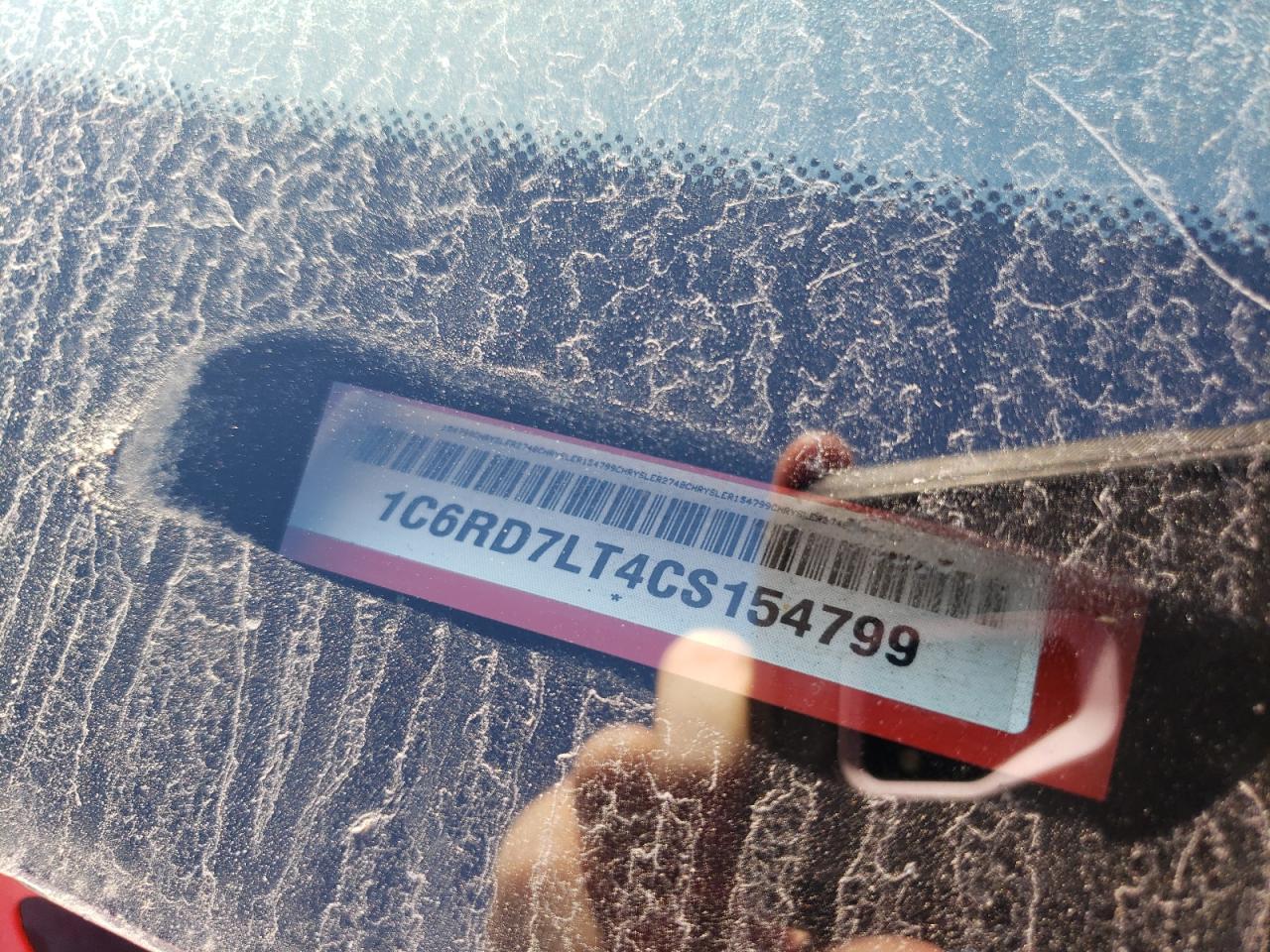 2012 Dodge Ram 1500 Slt VIN: 1C6RD7LT4CS154799 Lot: 65009024