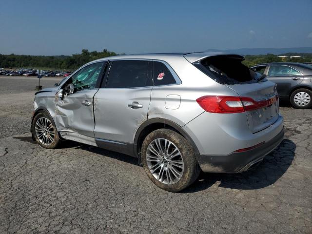  LINCOLN MKX 2016 Сріблястий