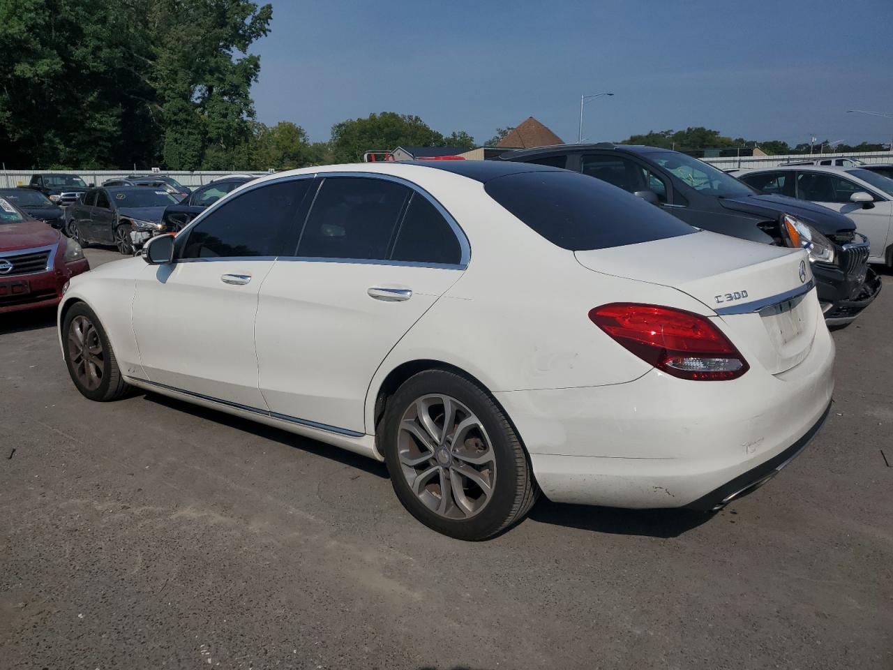 WDDWF4JB5HR261329 2017 MERCEDES-BENZ C CLASS - Image 2