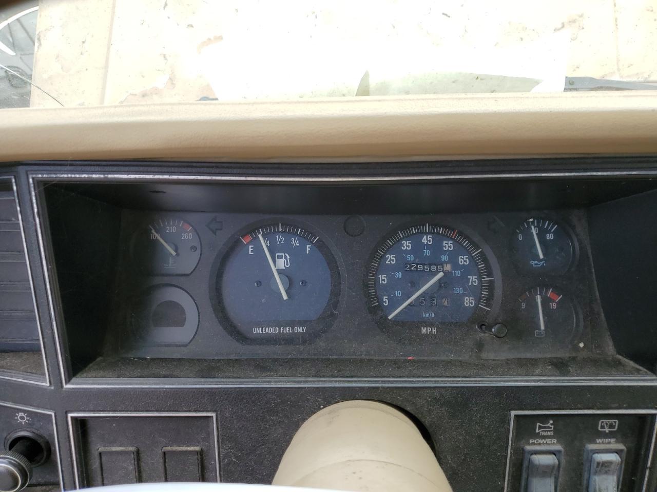 1990 Jeep Cherokee Pioneer VIN: 1J4FJ38L1LL228061 Lot: 65844854