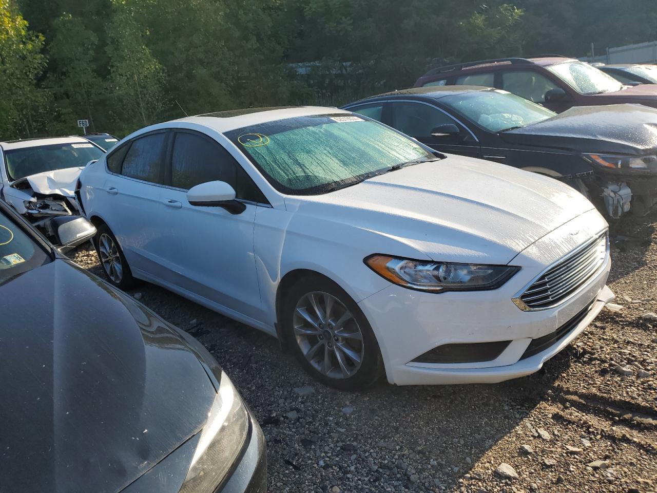 2017 Ford Fusion Se VIN: 3FA6P0H73HR404032 Lot: 62519634