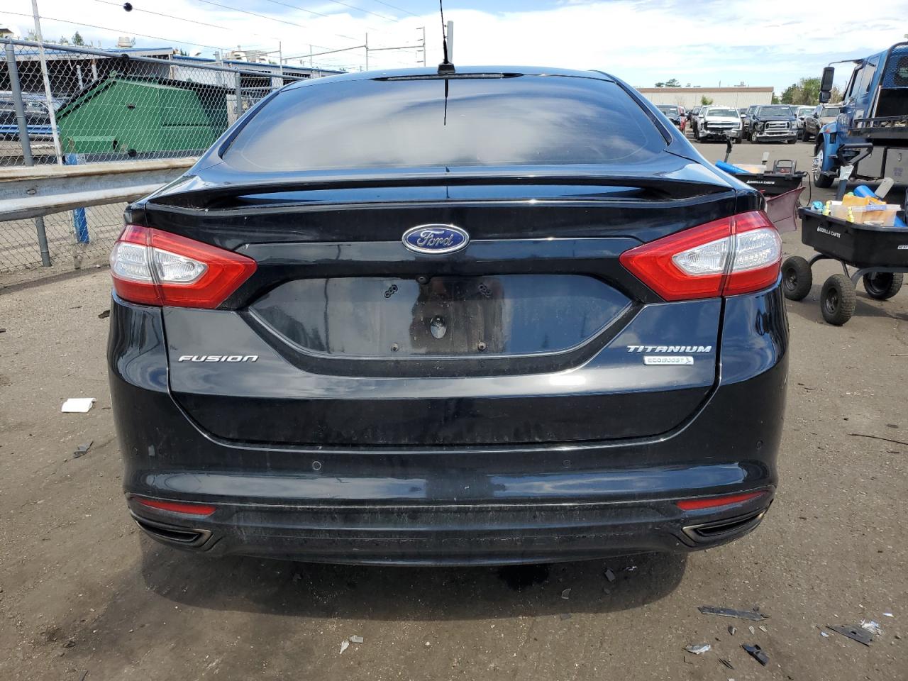 2016 Ford Fusion Titanium VIN: 3FA6P0K91GR263423 Lot: 68561024