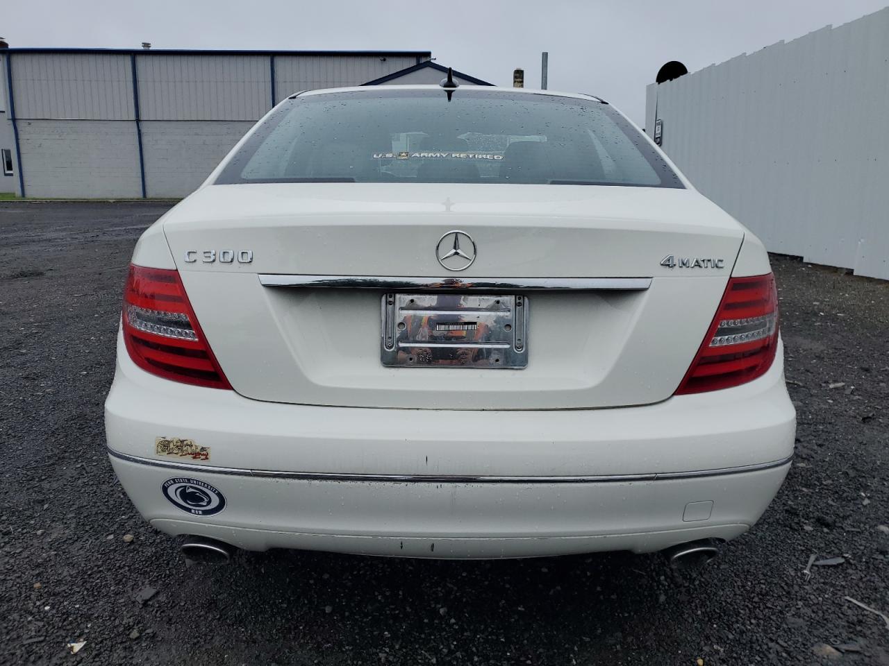 2012 Mercedes-Benz C 300 4Matic VIN: WDDGF8BB9CA644529 Lot: 66146904