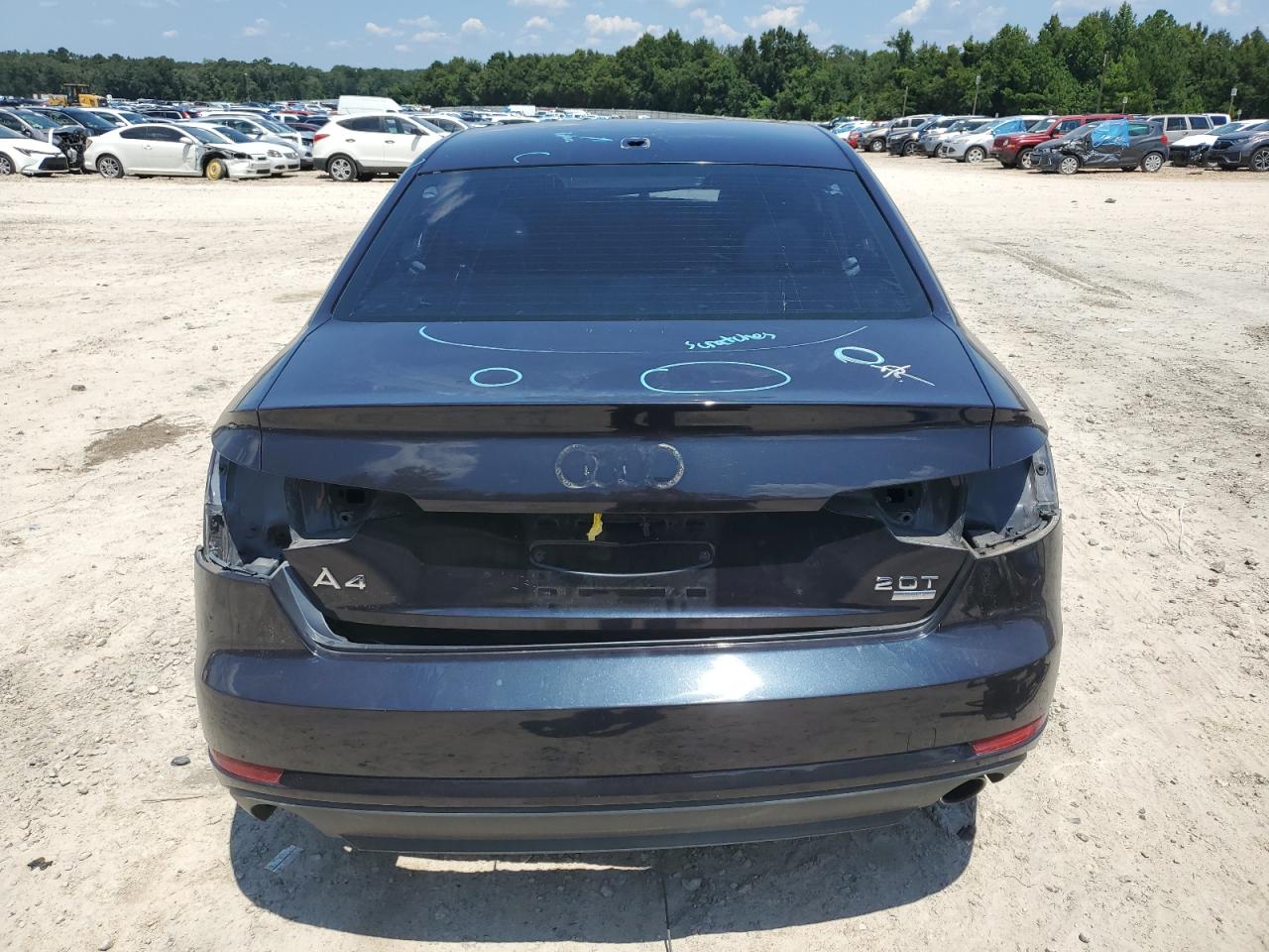 2017 Audi A4 Ultra Premium VIN: WAUGMAF45HN040931 Lot: 65830994