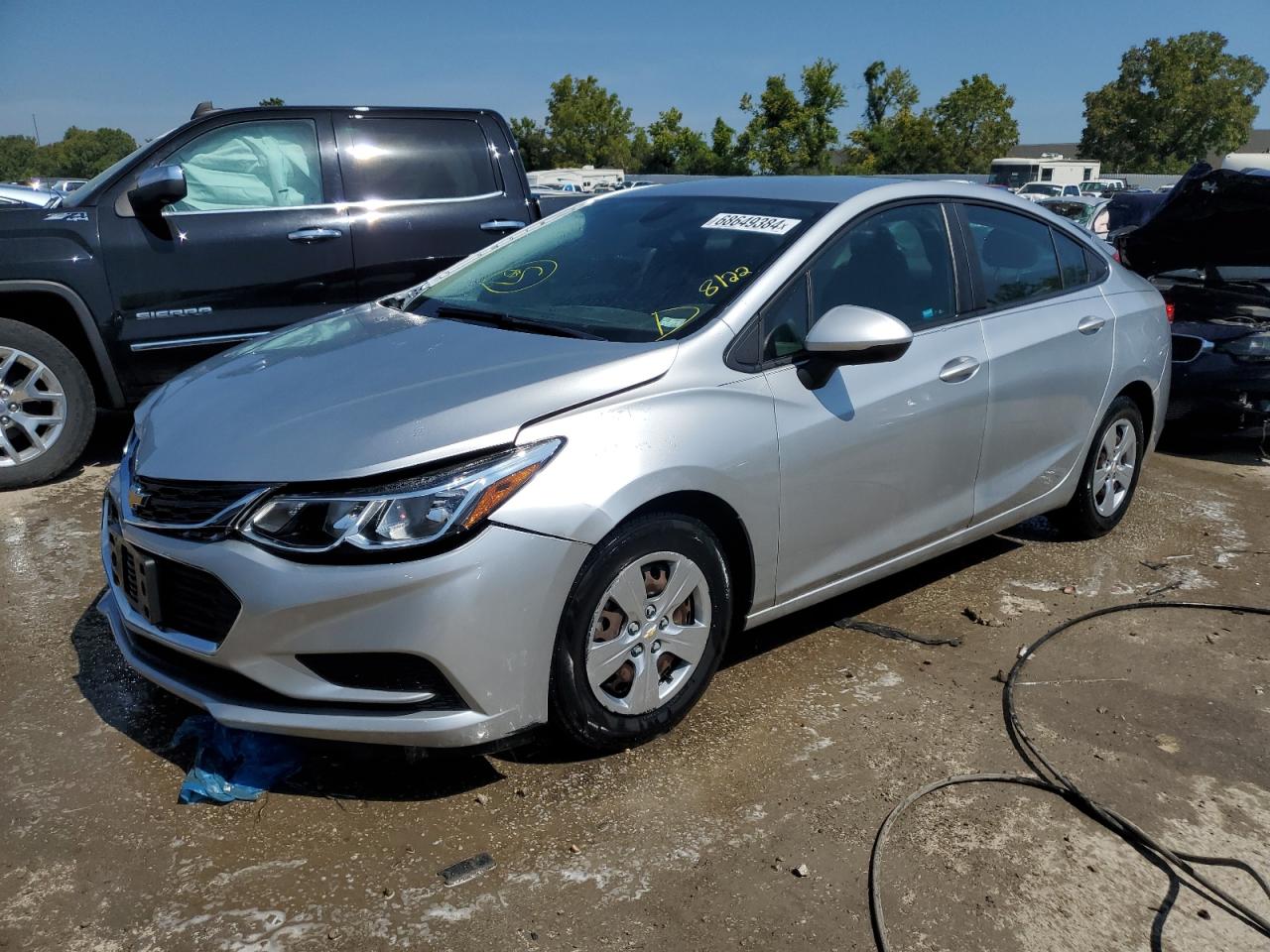 2018 Chevrolet Cruze Ls VIN: 1G1BC5SM6J7123879 Lot: 68649384