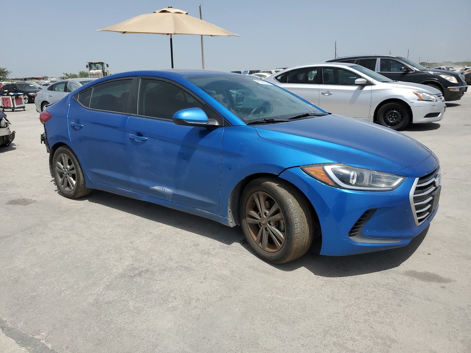 2018 Hyundai Elantra Sel vin: 5NPD84LF4JH358112