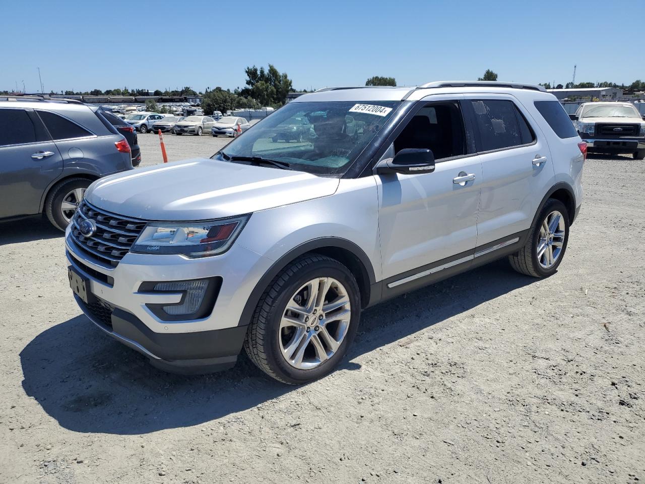 2016 Ford Explorer Xlt VIN: 1FM5K8D87GGD29581 Lot: 67512004