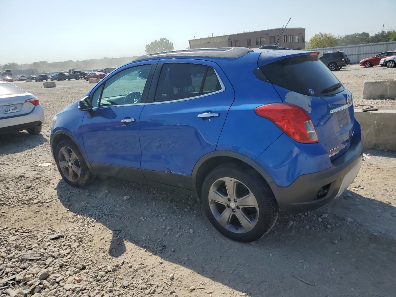 2015 BUICK ENCORE with SIDE damage, VIN KL4CJGSB2FB094763
