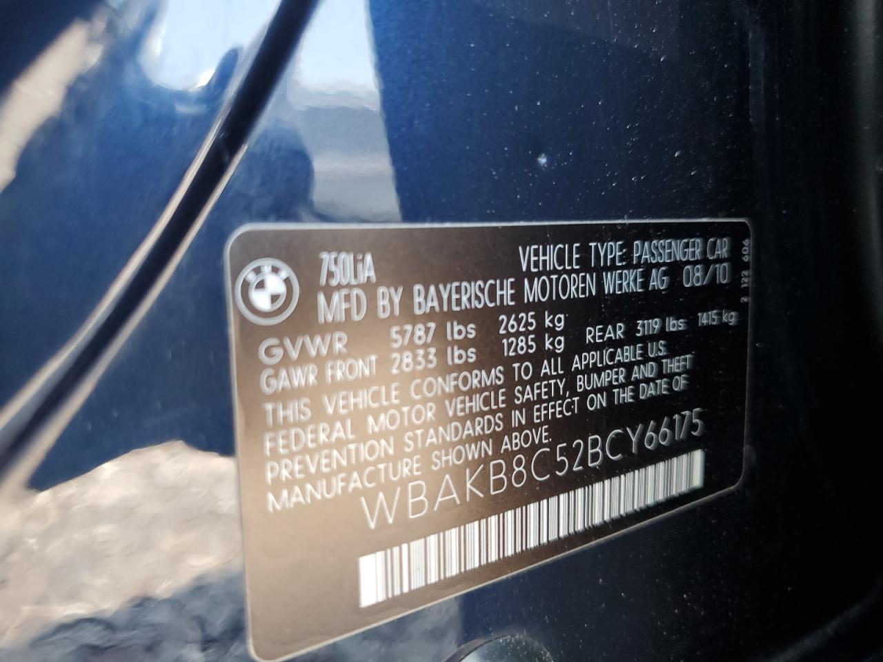 2011 BMW 7er - Image 12